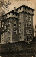 Saint-Jean de Niost Le chateau-de-Gourdans à Saint-Jean-de-Niost