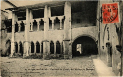 Aix-les-Bains - Extérieur du Cloitre de l'Abbaye du Bourget à Aix-les-Bains