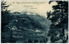 Tignes Dome de la Sache et Mont-Pourri à Tignes