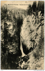 Massif de La Vanoise Cascade de la Fraiche