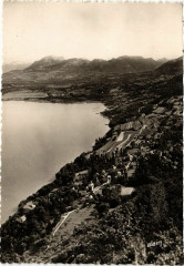 Le Lac de Bourget vu du Tunnel du Mont du Chat