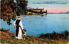 Abbaye d'Hautecombe et le Lac du Bourget -
													73 Savoie
												