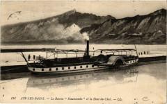 Aix-les-Bains Le Bateau Hautecombe et la Dent du Chat à Aix-les-Bains