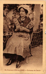 Env. d'Aix-les-Bains Costumes de Savoie à Aix-les-Bains