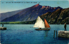 Le Lac du Bourget et la Dent du Chat