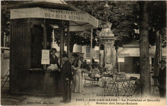 Aix-les-Bains - La Fontaine et Buvette - Source des Deux-Reines à Aix-les-Bains