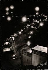 Barrage de Tignes - Travaux de nuit à Tignes