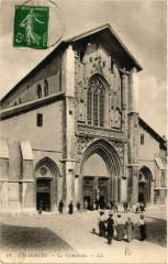 Chambery - La Cathédrale à Chambéry