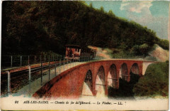 Aix-les-Bains Chemin de fer du Revard Le Viaduc à Aix-les-Bains