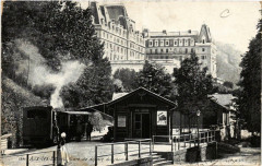 Aix-les-Bains Gare de depart du chemin de fer du Mont Revard à Aix-les-Bains