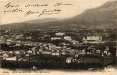 Aix-les-Bains - Vue générale à Aix-les-Bains