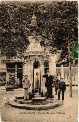 Aix-les-Bains - Fontaine Thermale Publique à Aix-les-Bains