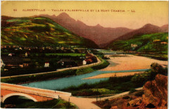 Albertville - Vallée d'Albertville et le Mont-Charvin à Albertville