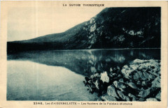 Lac d'Aiguebelette - Les Rochers de la Pointe-a-MICHELon