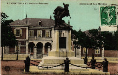 Albertville - Sous-Préfecture - Monument des Mobiles à Albertville
