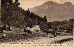L'Ousiere et Belledonne - Vue prise du Chalet des Seigleres