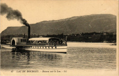 Lac du Bourget - Bateau sur le Lac