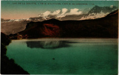 Lac de la Girotte 1736 m d'Altitude 1400 m de Longueur