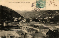 Vals pont de Labegude. Quartier des Eaux -
													07 Ardèche
												