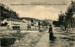 Vals-les-Bains Une Cascade sur la Volane. Les Promenades à Vals-les-Bains