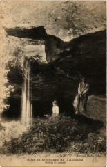 Sites pittoresque de l'Ardeche. Grottes et cascade -
													07 Ardèche
												