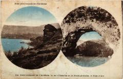 Le Lac d'Issarlés et la Basse-Ardeche le Pont d'Arc