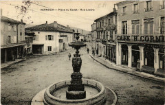 Vernoux Place du Cadet. Rue Libere