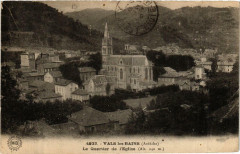 Vals-les-Bains Le Quartier de l'Eglise à Vals-les-Bains
