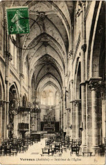 Vernoux Intérieur de l'Eglise