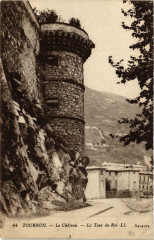 Carte postale ancienne Tournon Le Chateau. La Tour du Roi
                                