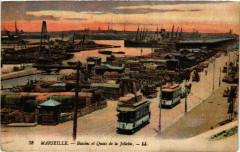 Marseille Bassins et Quai de la Joliette à Marseille