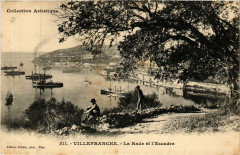 Villefranche - La Rade et l'Escadre -
													06 Alpes Maritimes
												