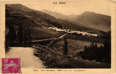 Route des Alpes Vars Vue générale