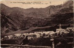 Meyronnes Vue générale -
													04 Alpes de Hautes Provence
												