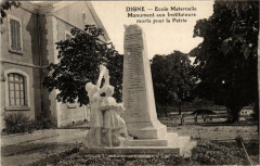 Digne Ecole Maternelle Monument aux Instituteurs