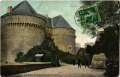Brest - Entrée du Chateau Caserne d'Escrée à Brest