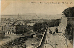 Brest - La Rade vue prise du Cours Dajot à Brest