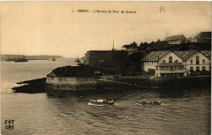 Brest - L'Entrée du Port du Guerre à Brest