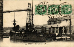 Brest - Un coin de l'Arsenal à Brest