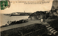 Saint-Servan - Sur le Chemin de ronde a la Corniche d'Aleth