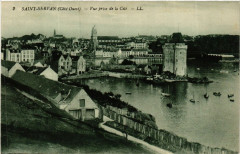 Saint-Servan (Cote Ouest) - Vue prise de la Cite