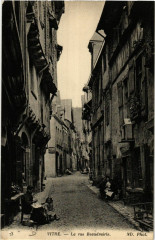 Vitre - La rue Beaudrairie à Vitré