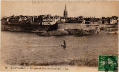 Saint-Malo - Vue générale prise du Grand Bey à Saint-Malo