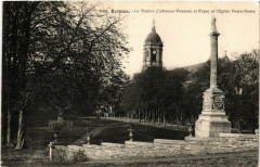Rennes - Le Thabor (Colonnes Vanneau et Papu) et l'Eglise N - D à Rennes
