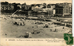 Dinard- La Plage et le Casino France à Dinard