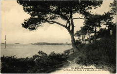 Dinard- Le Chemin de la Ronde a la Vicomte France à Dinard