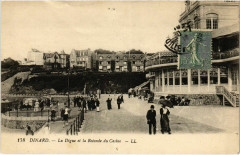 Dinard- La Digue et la Rotonde du Casino France à Dinard