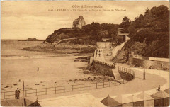 Dinard- Un Coin de la Plage et Pointe du Moulinet France à Dinard