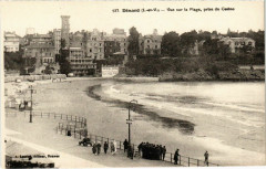 Dinard- vue sur la Plage France à Dinard