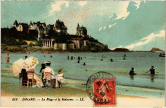 Dinard- La Plage et la Malouine France à Dinard